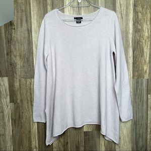 C by Bloomingdale’s Cashmere Hi- Low Sweater M